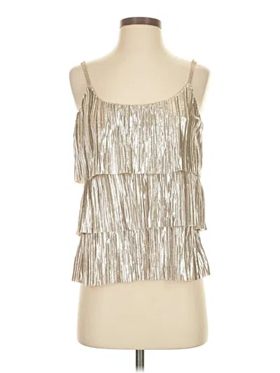 Pre-owned Forever 21 Plus Sleeveless Blouse In Silver