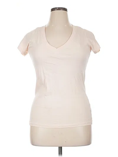 Pre-owned Forever 21 Plus Sleeveless T-shirt In Ivory