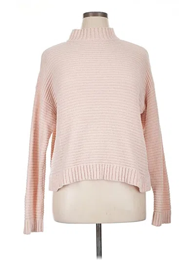 Pre-owned Forever 21 Plus Turtleneck Sweater In Pink