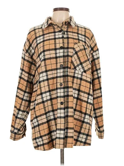 Pre-owned Forever 21 Poncho In Brown