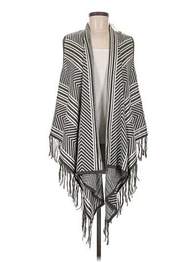 Pre-owned Forever 21 Poncho In Gray