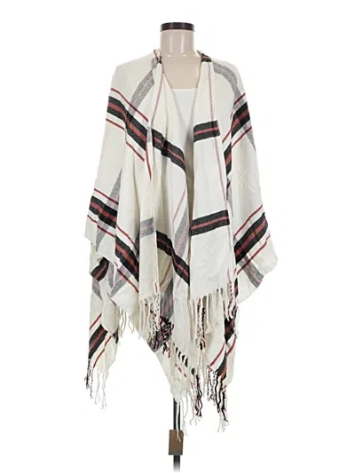 Forever 21 Poncho In White