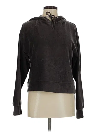 Pre-owned Forever 21 Pullover Hoodie In Black