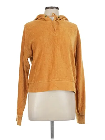 Pre-owned Forever 21 Pullover Hoodie In Brown