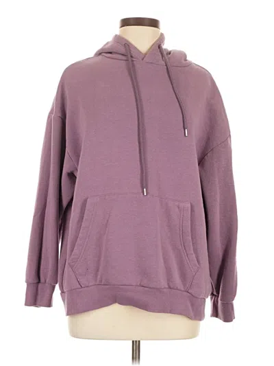 Pre-owned Forever 21 Pullover Hoodie In Purple