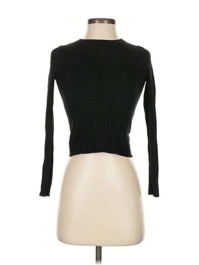 Pre-owned Forever 21 Pullover Sweater In Black