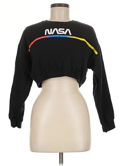 Pre-owned Forever 21 Pullover Sweater In Black