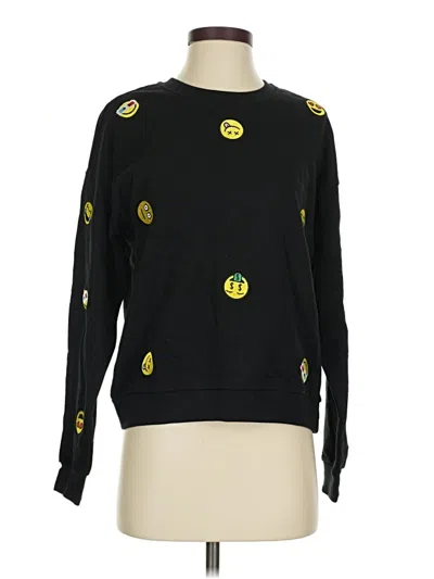 Forever 21 Pullover Sweater In Black