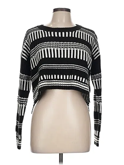 Pre-owned Forever 21 Pullover Sweater In Black