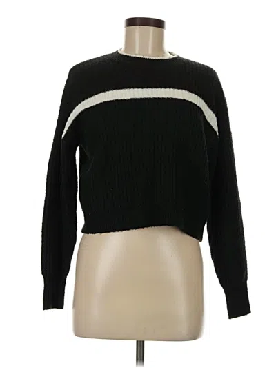 Pre-owned Forever 21 Pullover Sweater In Black