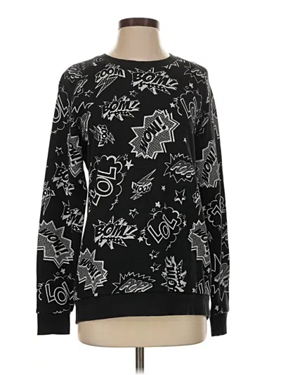 Pre-owned Forever 21 Pullover Sweater In Black