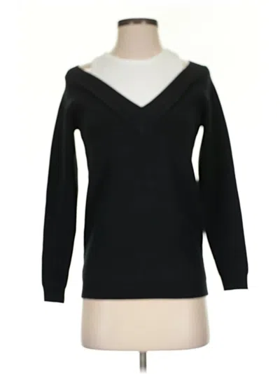 Pre-owned Forever 21 Pullover Sweater In Black