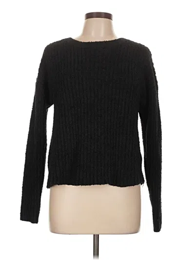 Pre-owned Forever 21 Pullover Sweater In Black