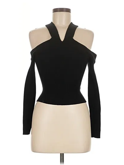Pre-owned Forever 21 Pullover Sweater In Black