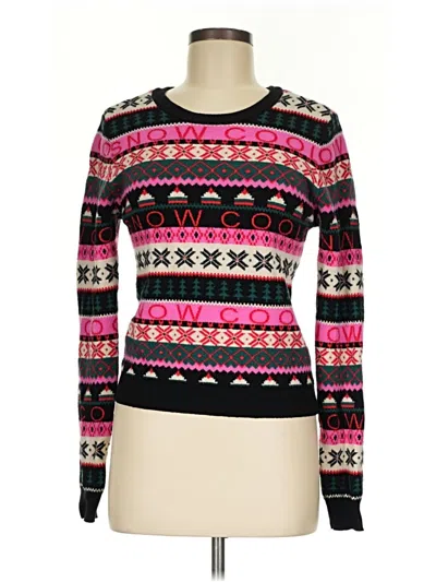 Pre-owned Forever 21 Pullover Sweater In Black
