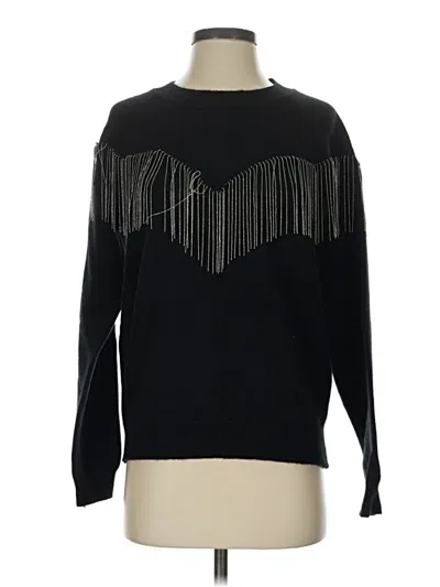 Pre-owned Forever 21 Pullover Sweater In Black