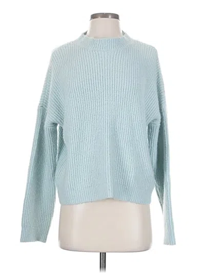 Pre-owned Forever 21 Pullover Sweater In Blue