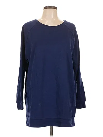 Pre-owned Forever 21 Pullover Sweater In Blue