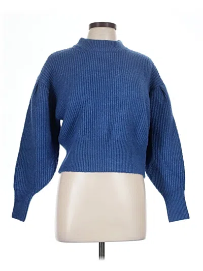 Pre-owned Forever 21 Pullover Sweater In Blue