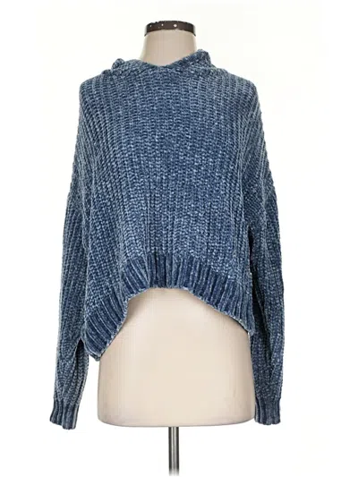 Pre-owned Forever 21 Pullover Sweater In Blue