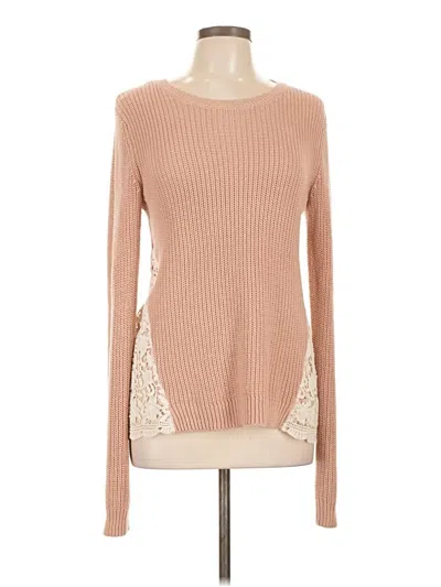 Pre-owned Forever 21 Pullover Sweater In Brown