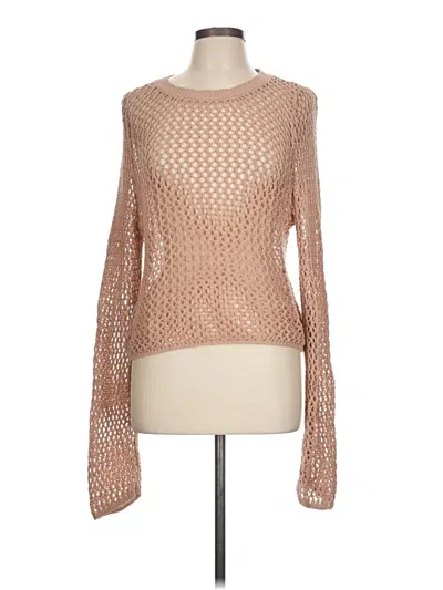 Pre-owned Forever 21 Pullover Sweater In Brown