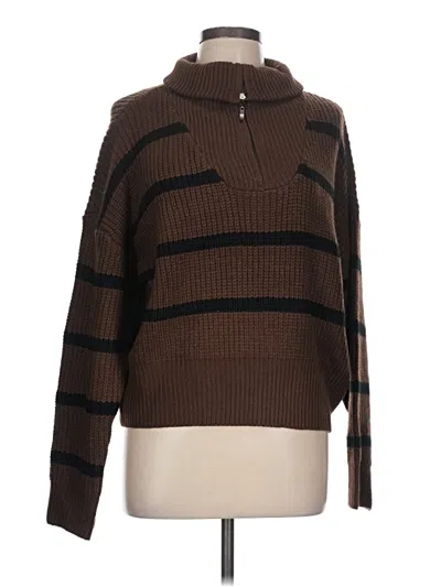 Pre-owned Forever 21 Pullover Sweater In Brown