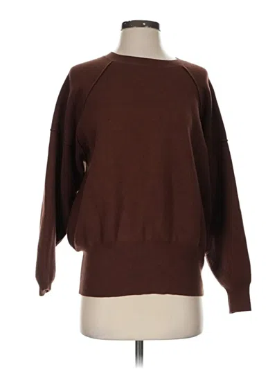 Pre-owned Forever 21 Pullover Sweater In Brown