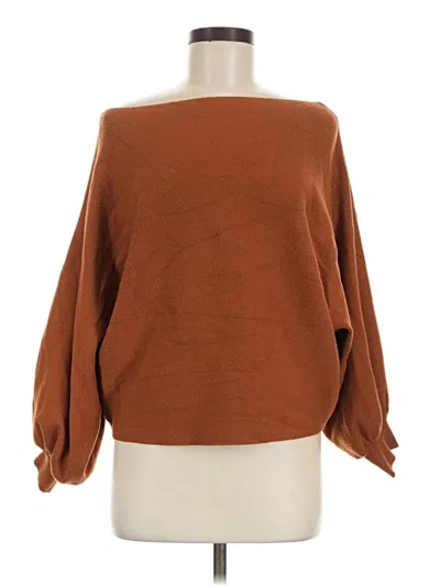 Pre-owned Forever 21 Pullover Sweater In Brown
