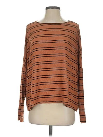 Pre-owned Forever 21 Pullover Sweater In Brown
