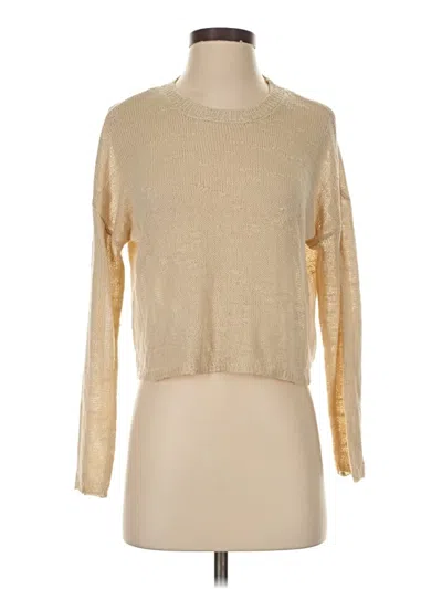Pre-owned Forever 21 Pullover Sweater In Gold