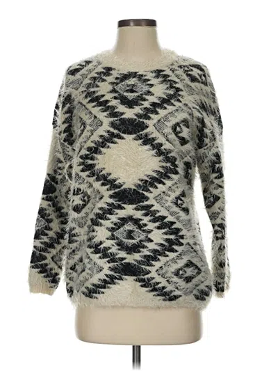 Pre-owned Forever 21 Pullover Sweater In Gray