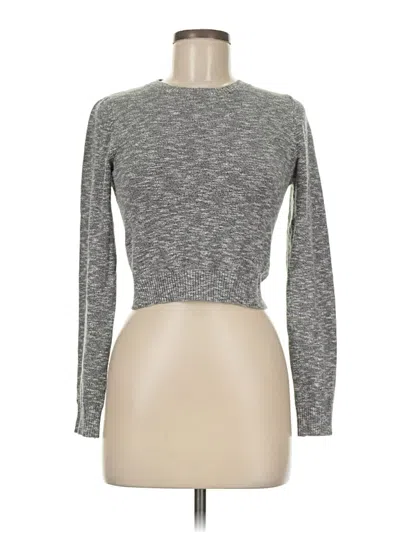 Pre-owned Forever 21 Pullover Sweater In Gray