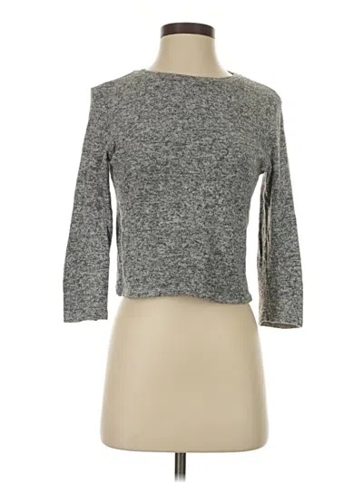 Pre-owned Forever 21 Pullover Sweater In Gray