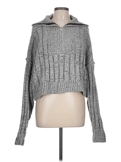 Pre-owned Forever 21 Pullover Sweater In Gray