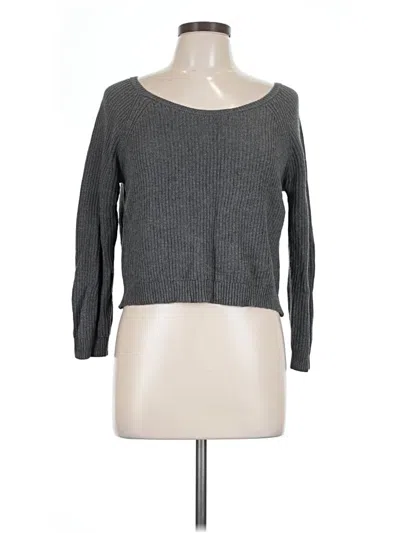 Pre-owned Forever 21 Pullover Sweater In Gray