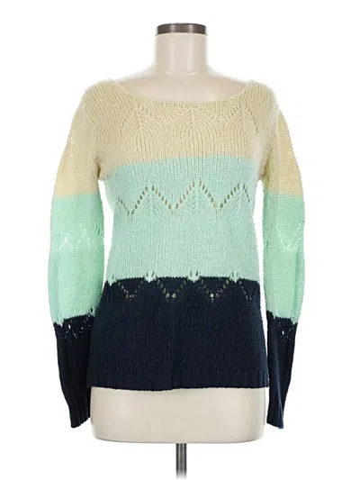 Pre-owned Forever 21 Pullover Sweater In Green