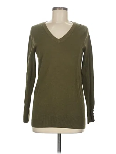 Pre-owned Forever 21 Pullover Sweater In Green