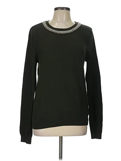 Pre-owned Forever 21 Pullover Sweater In Green