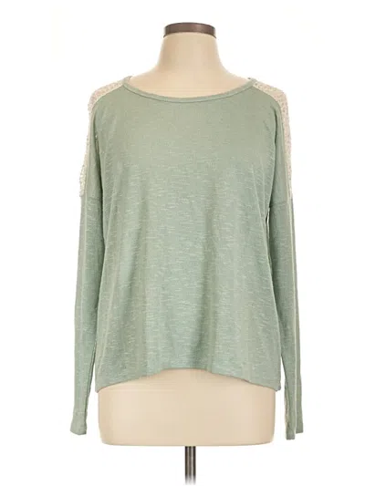 Pre-owned Forever 21 Pullover Sweater In Green