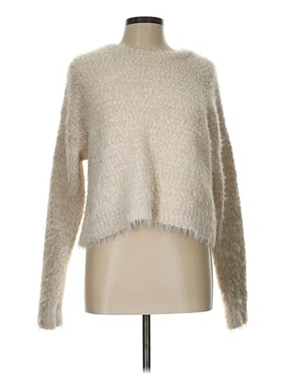 Pre-owned Forever 21 Pullover Sweater In Ivory