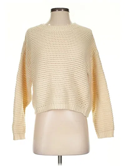 Pre-owned Forever 21 Pullover Sweater In Ivory