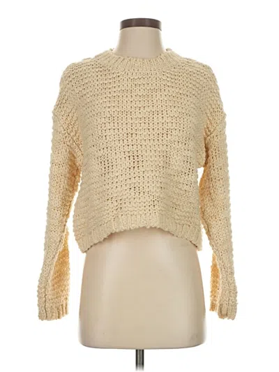 Pre-owned Forever 21 Pullover Sweater In Ivory