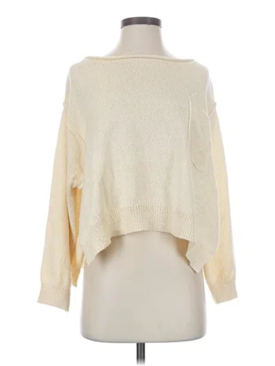 Pre-owned Forever 21 Pullover Sweater In Ivory