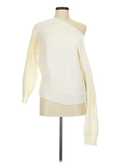 Pre-owned Forever 21 Pullover Sweater In Ivory