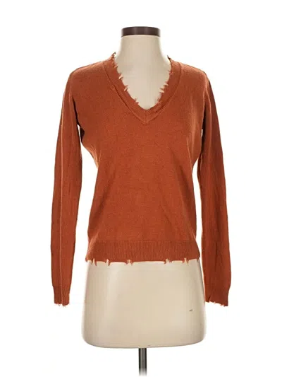 Pre-owned Forever 21 Pullover Sweater In Orange