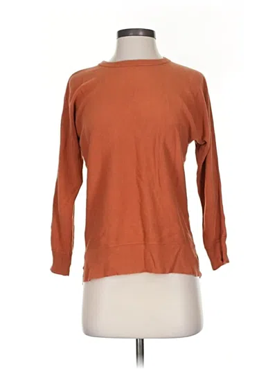 Pre-owned Forever 21 Pullover Sweater In Orange