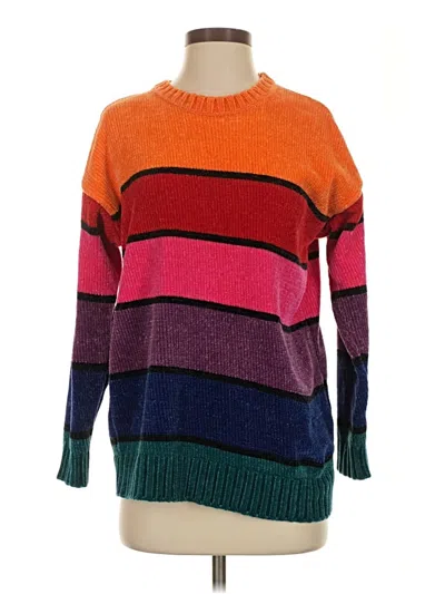 Pre-owned Forever 21 Pullover Sweater In Orange
