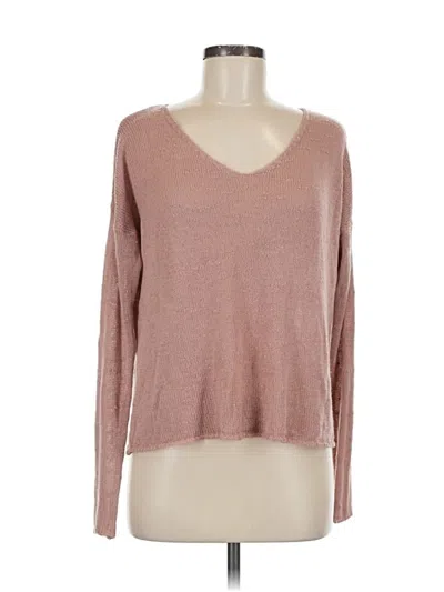 Pre-owned Forever 21 Pullover Sweater In Pink
