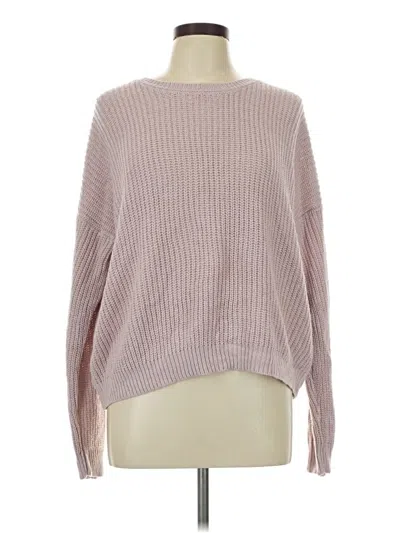 Pre-owned Forever 21 Pullover Sweater In Pink